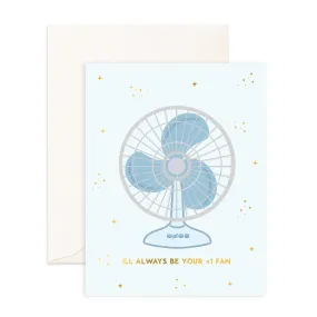 #1 Fan - Greeting Card