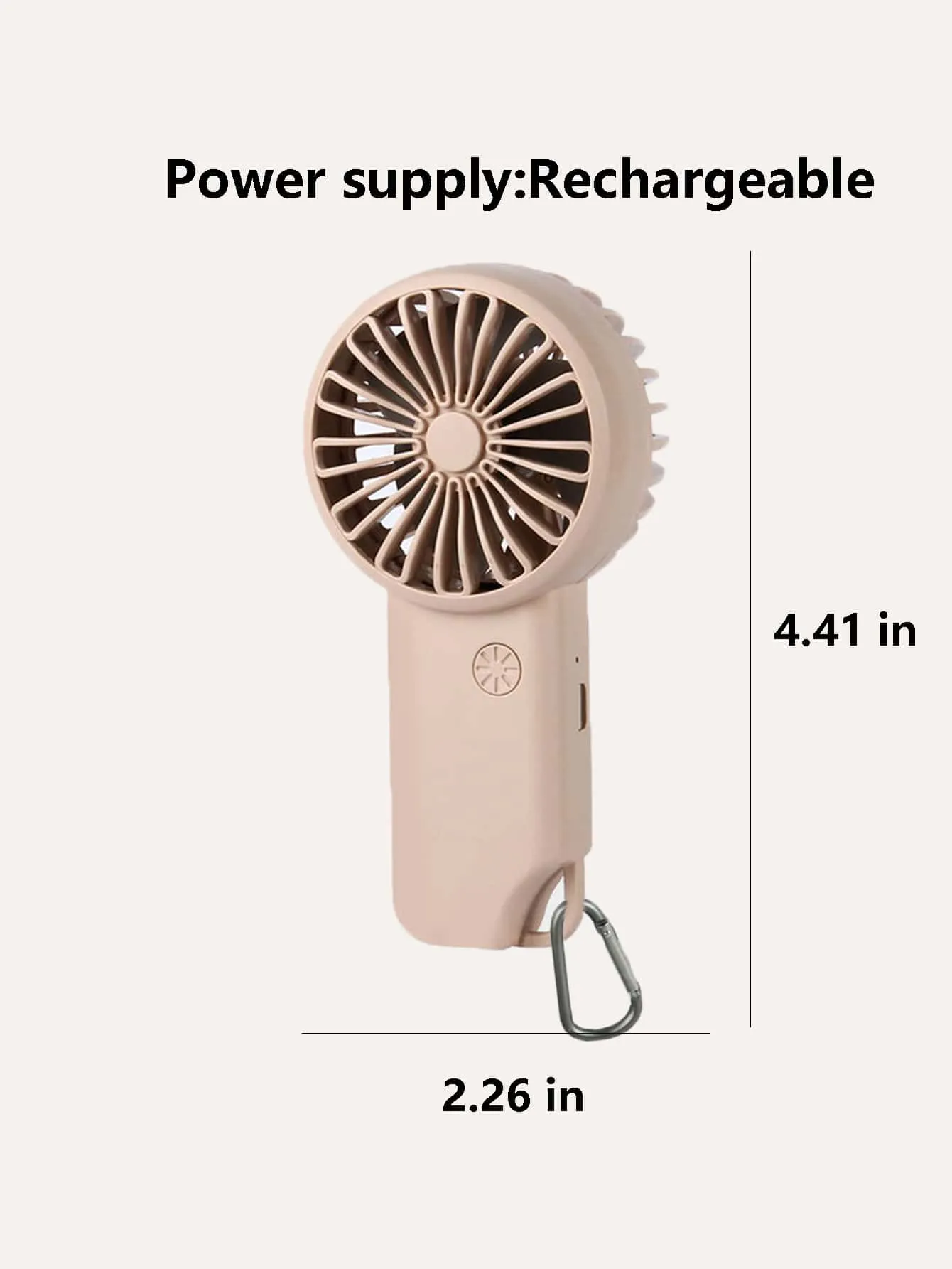 1pc Electric Hand Fan