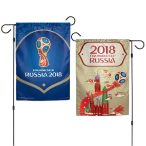 2018 World Cup Russia WinCraft Indoor & Outdoor Dual Sided Garden Flag