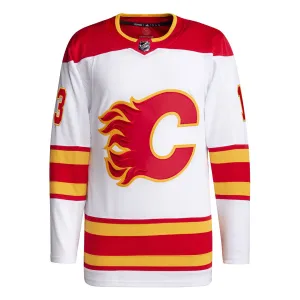 adidas - Men's Calgary Flames Johnny Gaudreau Authentic Away Jersey (GT5693)