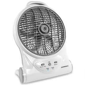 Aerobreeze Lithium 25cm Rechargeable Fan