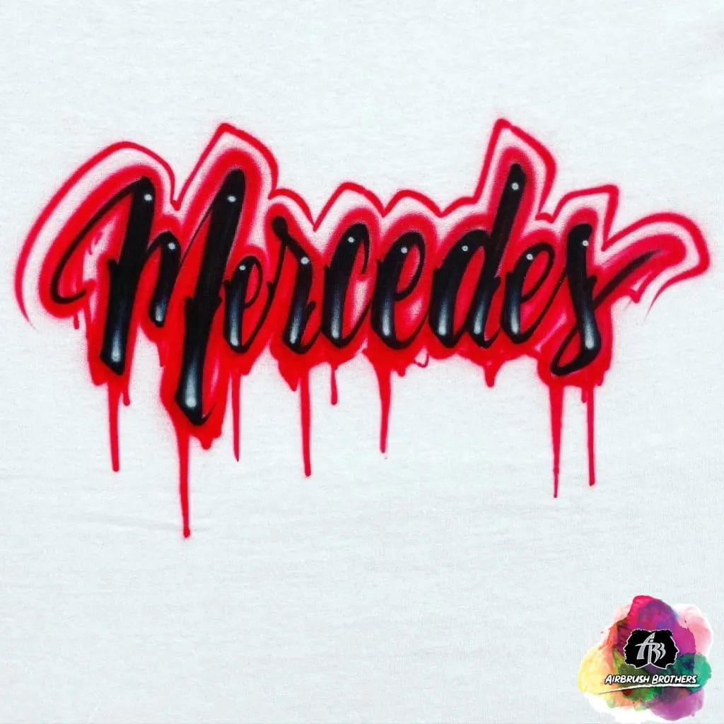 Airbrush Drip Shirt Design