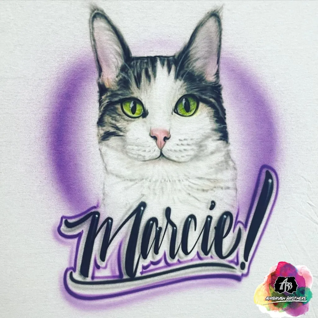 Airbrush Pet Portrait Design