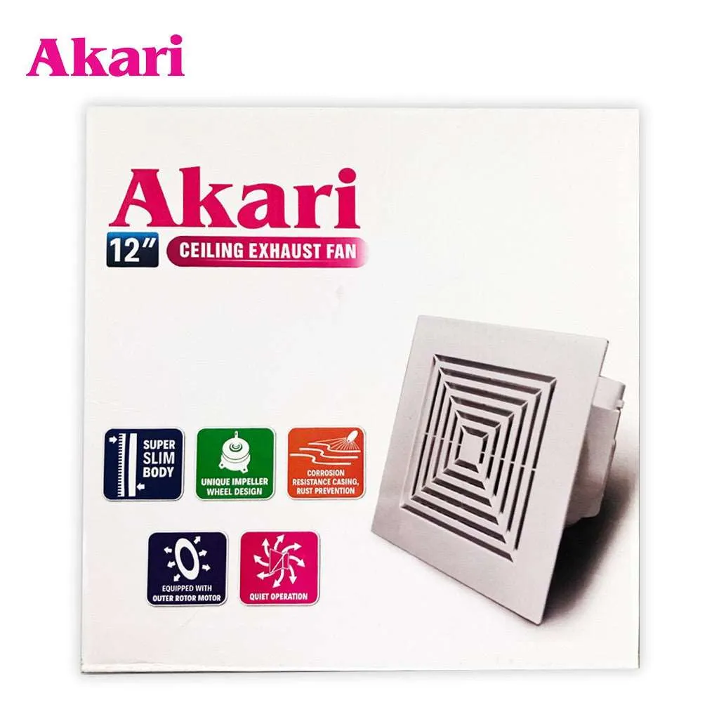 Akari 10” Ceiling Exhaust Fan (AEF-10C)