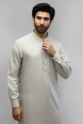 Beige Wash & Wear Shalwar Kameez