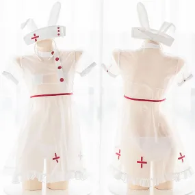 Bunny Transparent Nurse Uniform SD01490