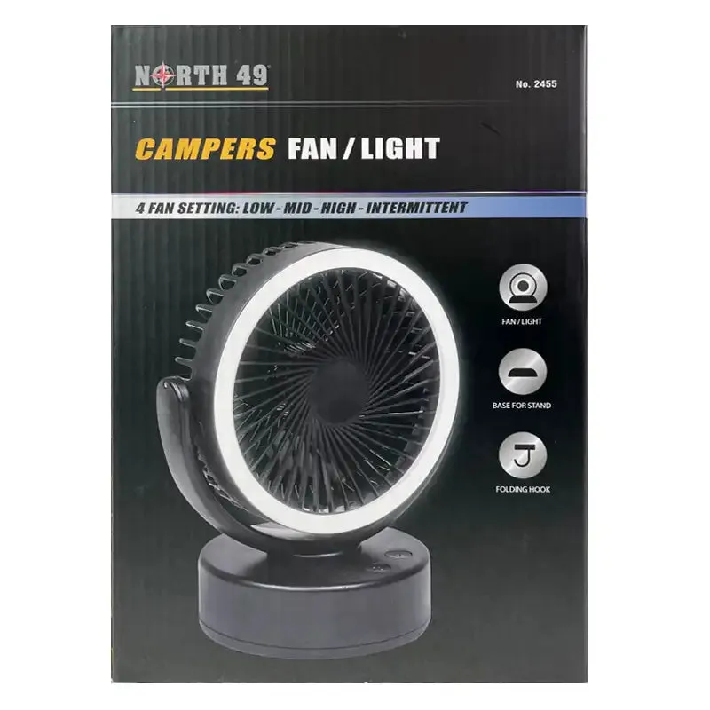 Campers Battery Fan and Light