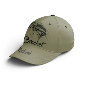 Casquette Pêcheur, Pêche du Brochet, Cadeau Personnalisé Fans de Pêche - CT14082333