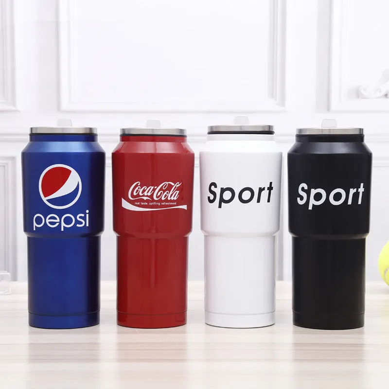 Coke bottle thermos cup