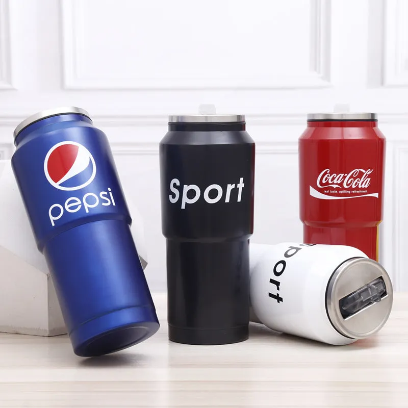 Coke bottle thermos cup