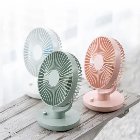 Creative Shaking Head Charging Desktop Fan