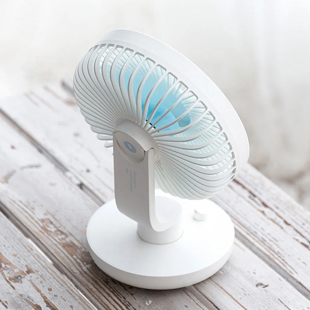 Creative Shaking Head Charging Desktop Fan