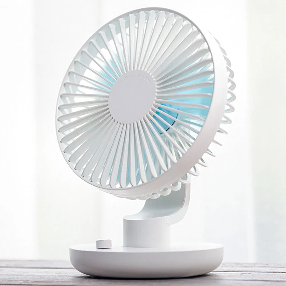 Creative Shaking Head Charging Desktop Fan