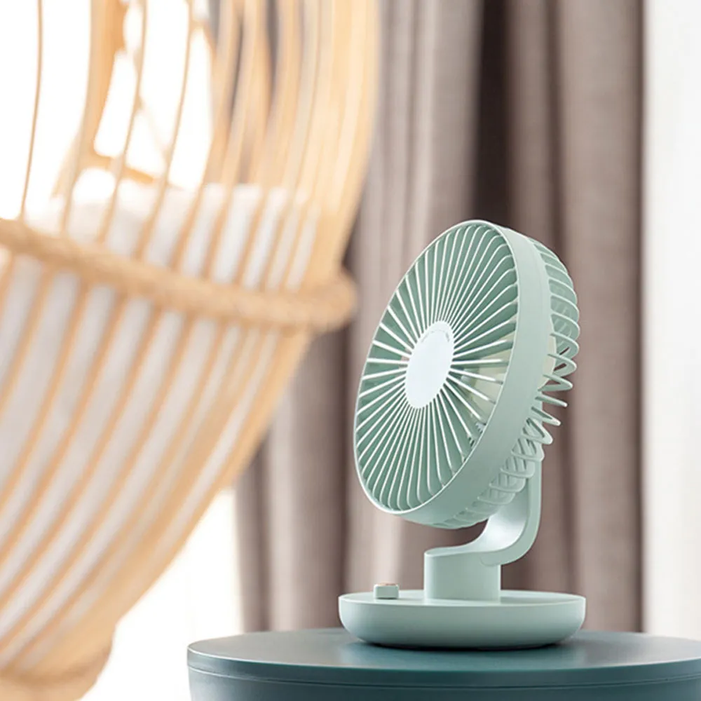 Creative Shaking Head Charging Desktop Fan