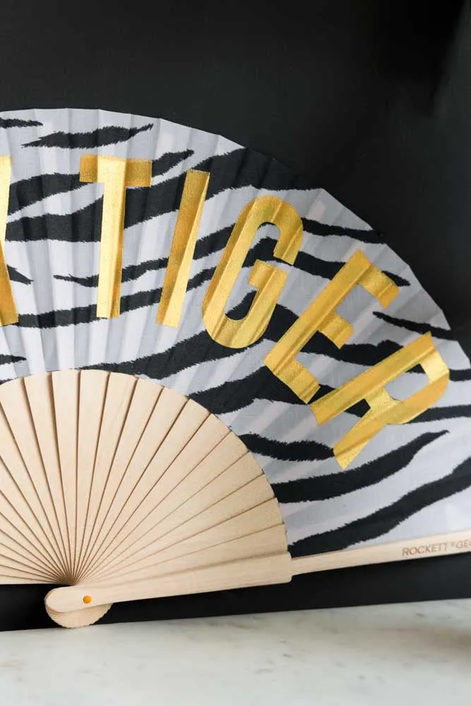 Easy Tiger Print Fan