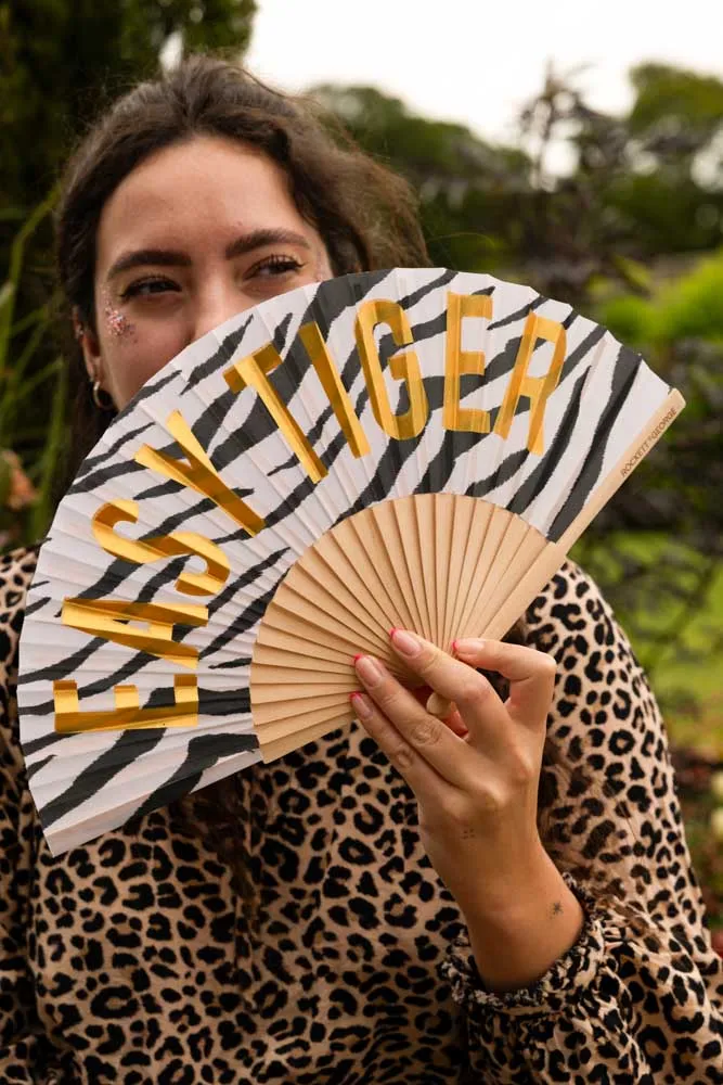 Easy Tiger Print Fan