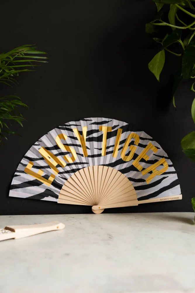 Easy Tiger Print Fan