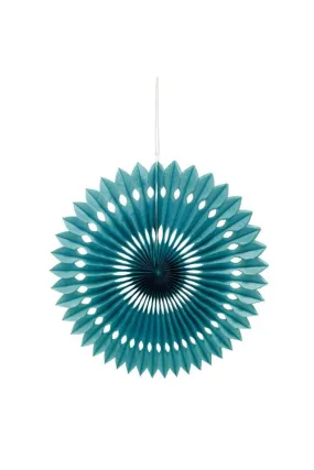 FAN DECORATION - BLUE