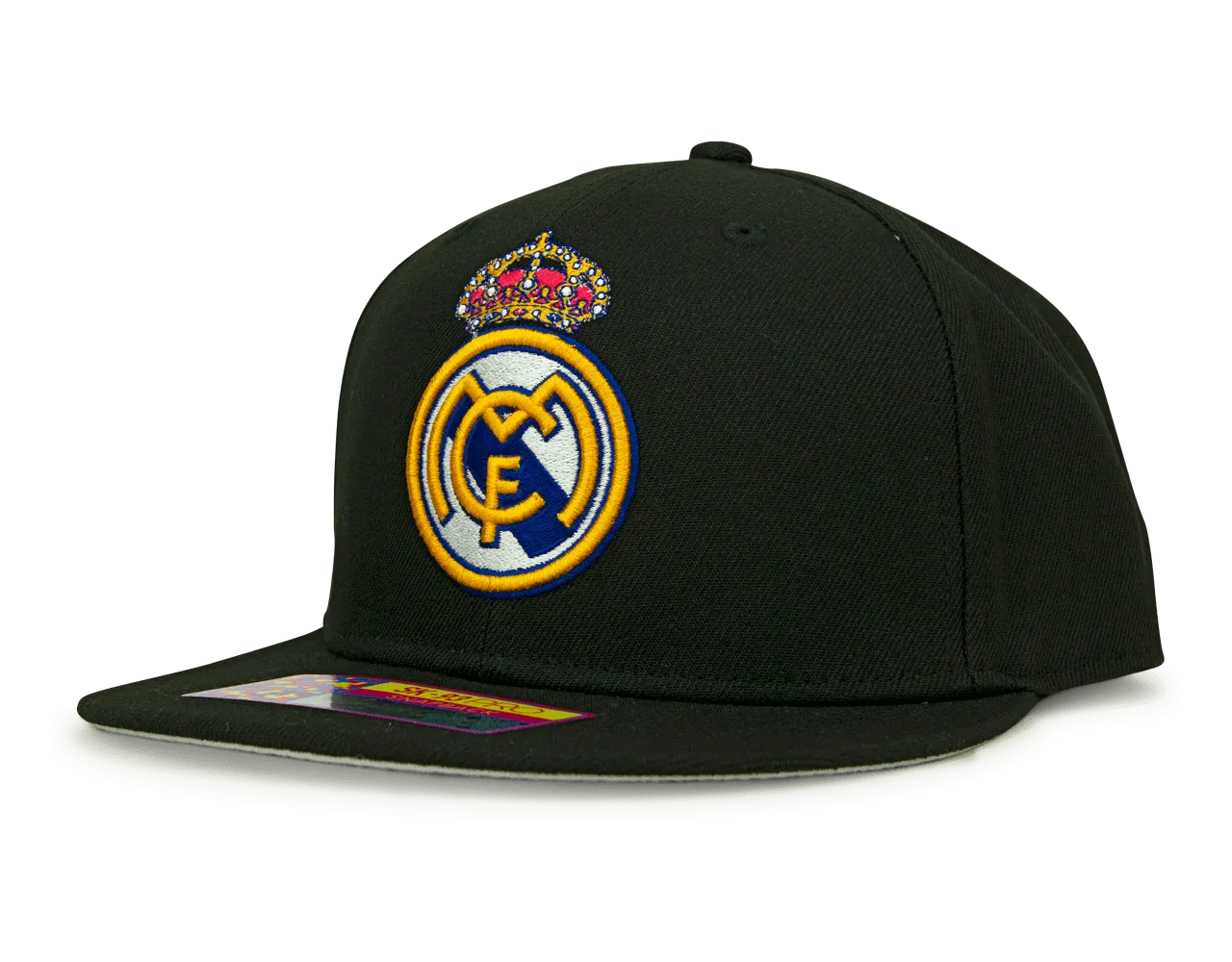 Fan Ink Real Madrid Snapback Hat Black/Gold