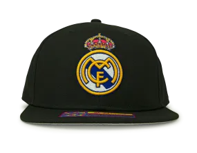 Fan Ink Real Madrid Snapback Hat Black/Gold