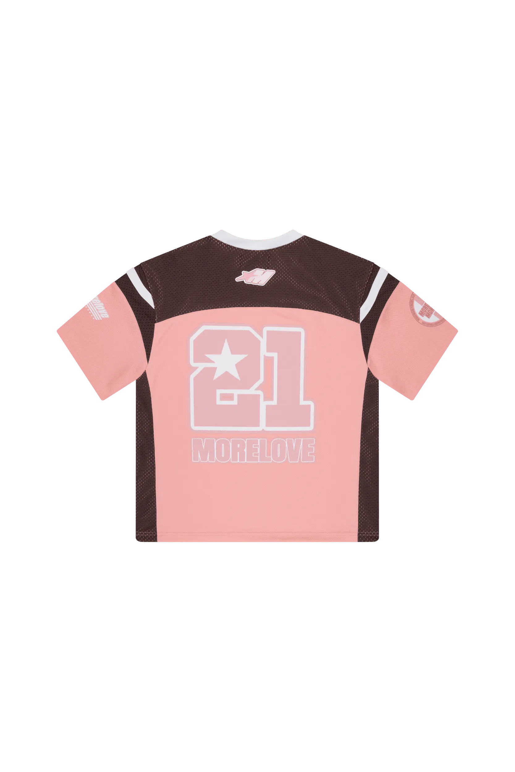 FOOTBALL MESH JERSEY PINK