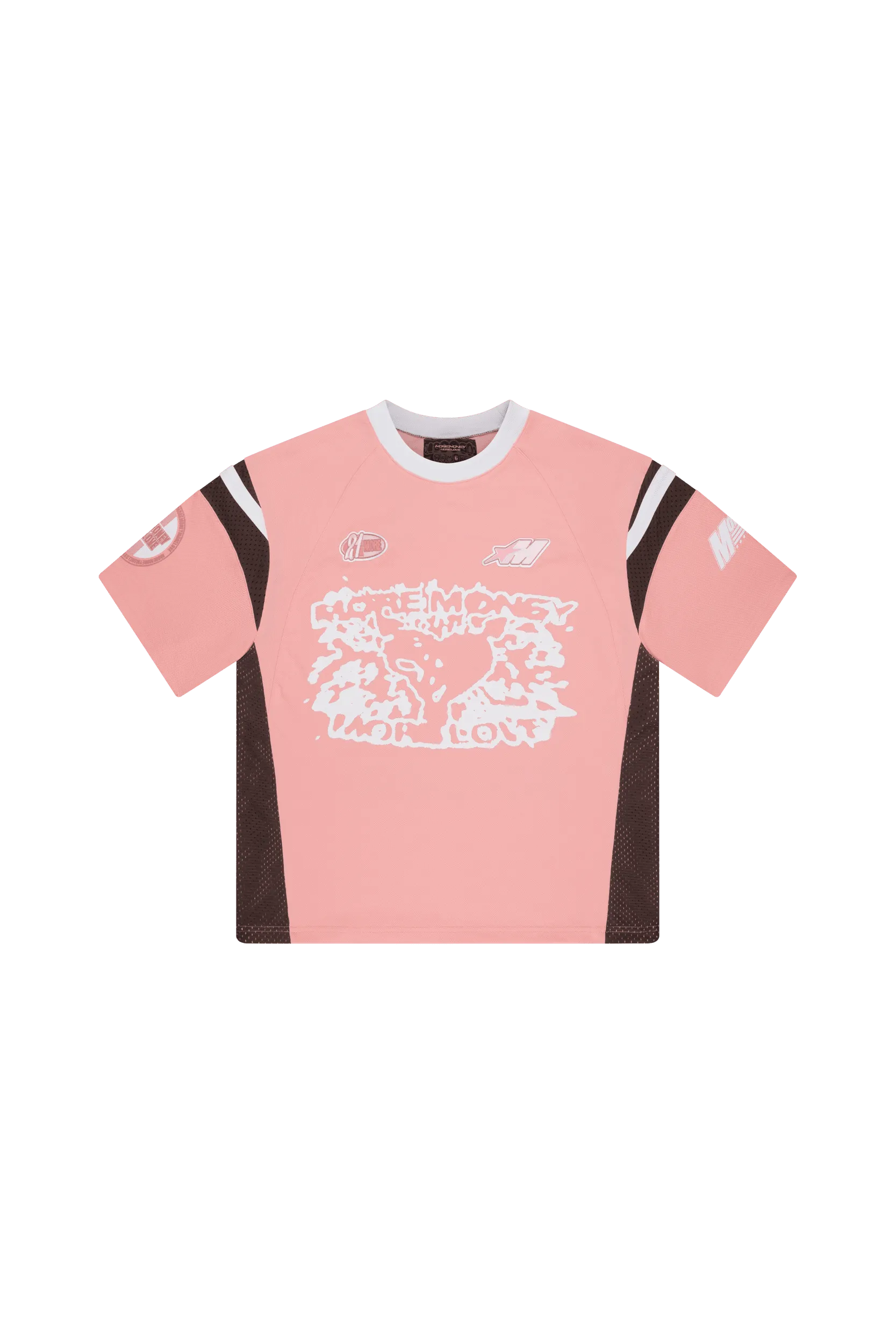 FOOTBALL MESH JERSEY PINK