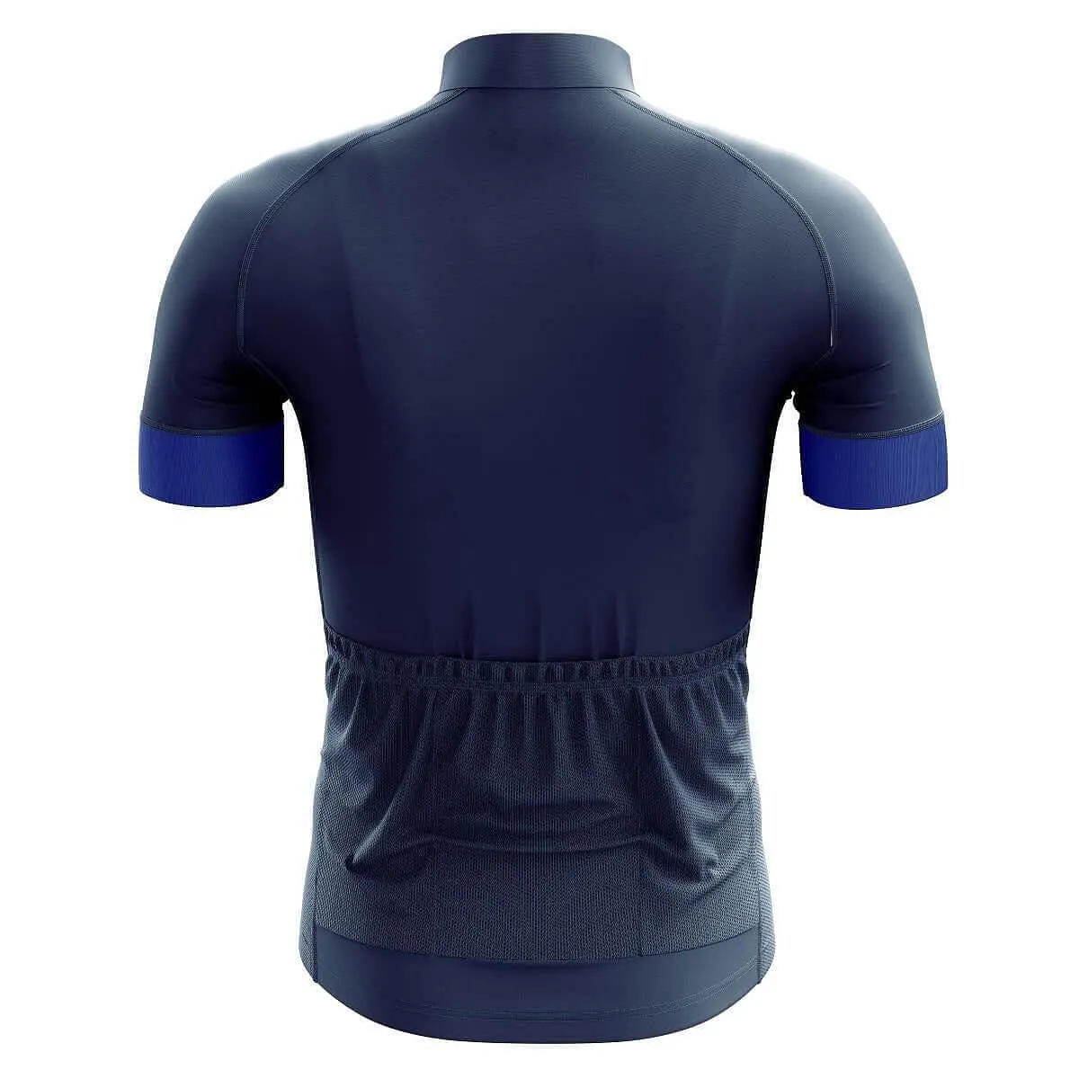 GG BASICS | Blue With Light Blue Sleeve Cycling Jersey