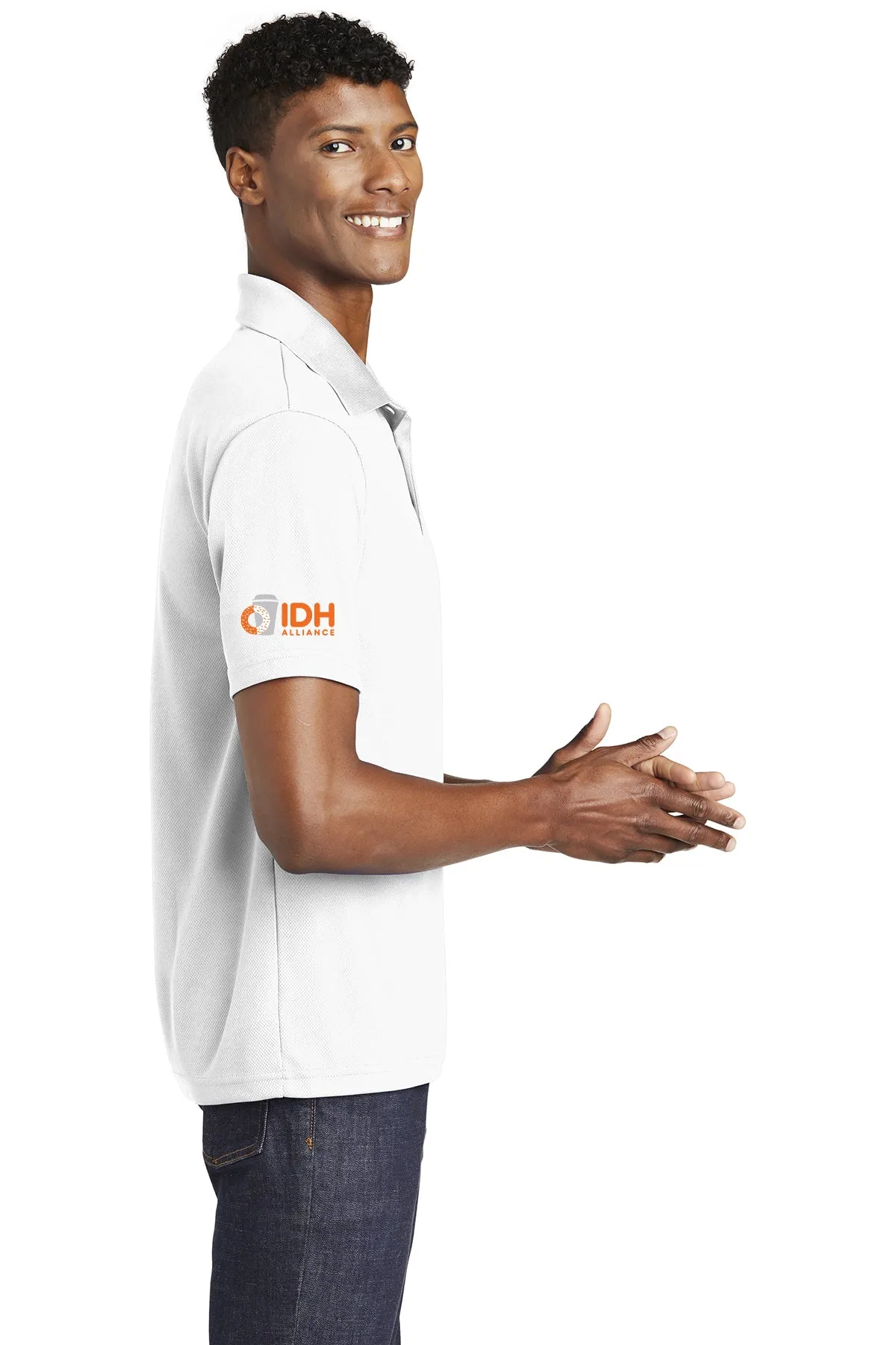 Optimized Title: Premium IDH Managers Uniform Polo Shirt - Stylish & Comfortable Professional Attire