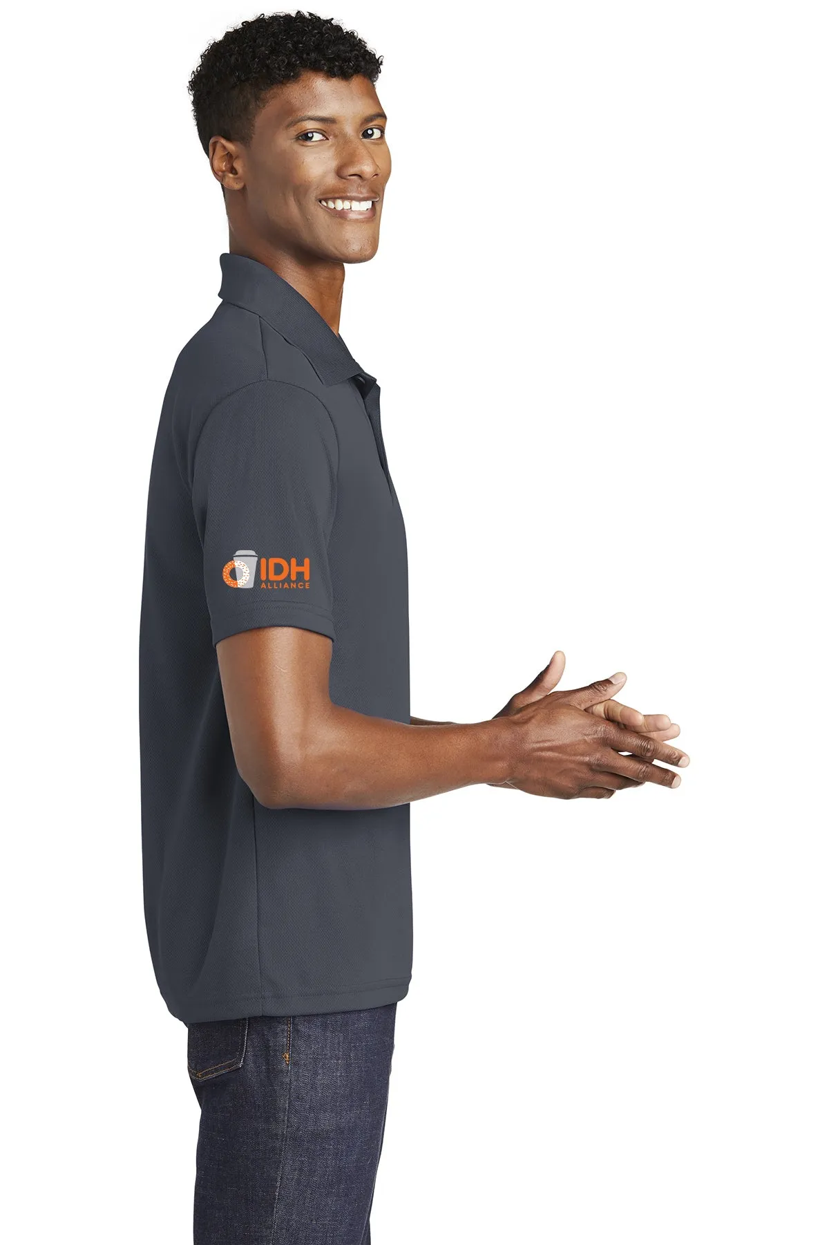 Optimized Title: Premium IDH Managers Uniform Polo Shirt - Stylish & Comfortable Professional Attire