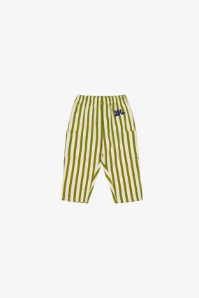 KIDS UNIFORM PANT | STRIPE | GREEN