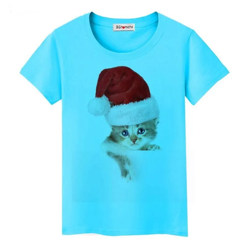 KITTEN CLAUS T-SHIRT