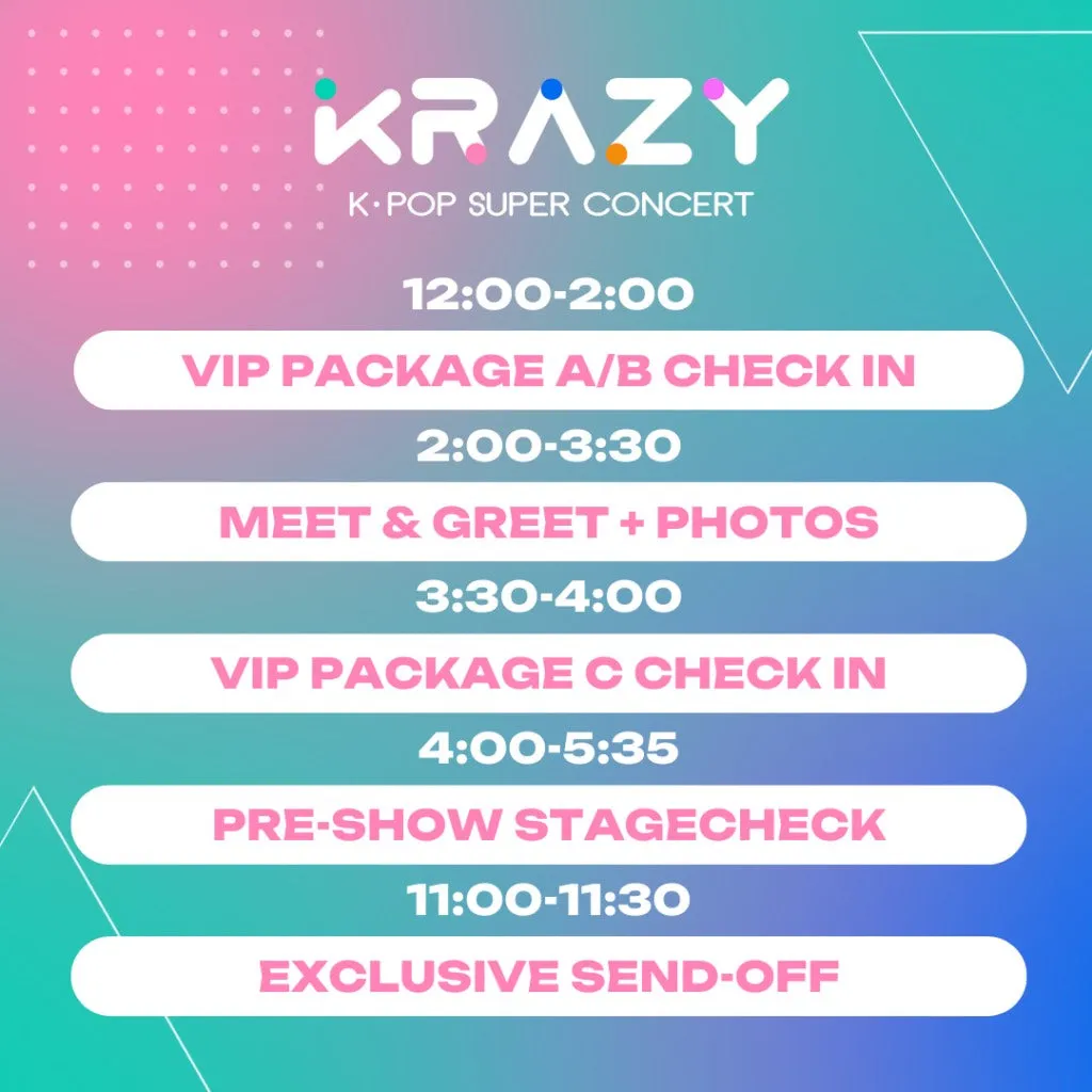 KRAZY VIP FAN PACKAGE