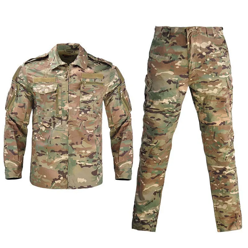 Military Training Uniform Long Sleeve Outdoor Tactical Uniform