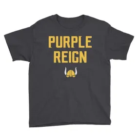 Purple Reign - Minnesota Vikings Fan Youth T-Shirt