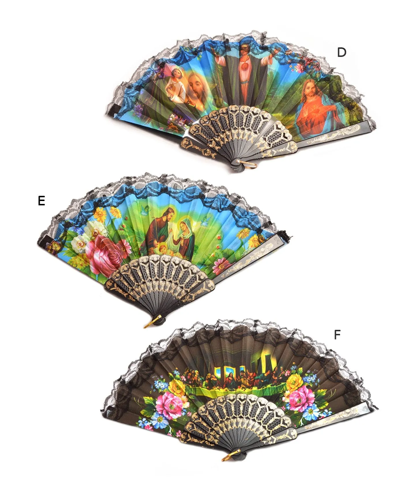 Religious Hand Fan