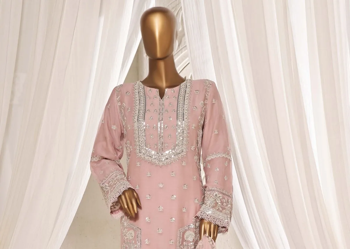 Sada Bahar Embroidered Chiffon Party Wear Suit SBA78