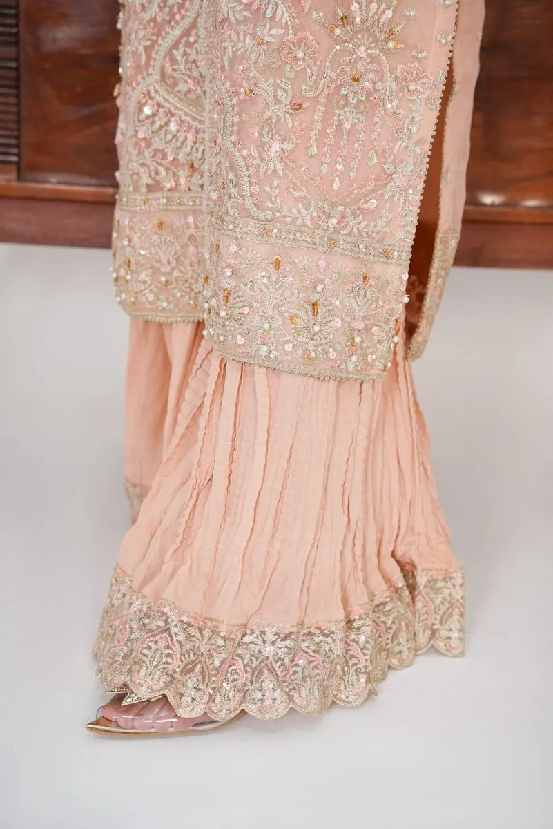 Sajni Embellished Organza Pakistani Wedding Wear SAJ03