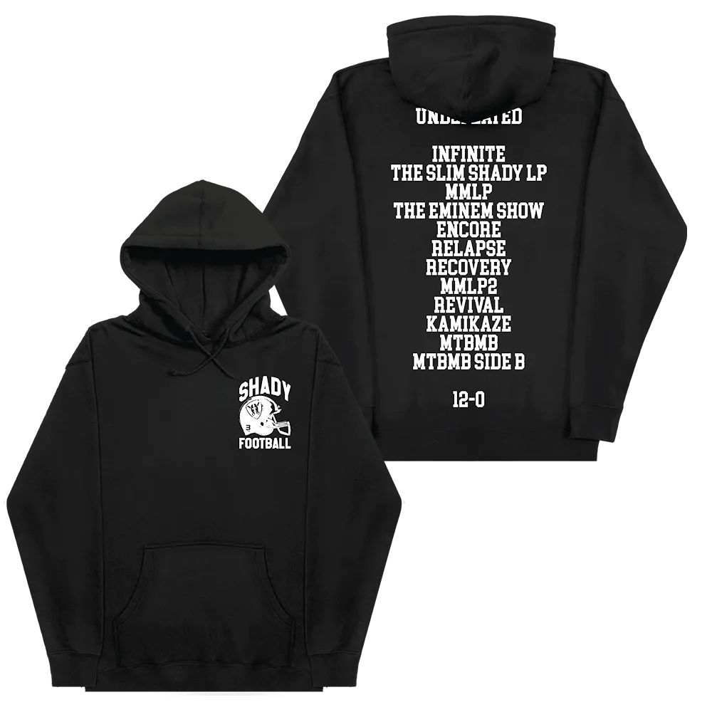 Shady Football Hoodie (Black)