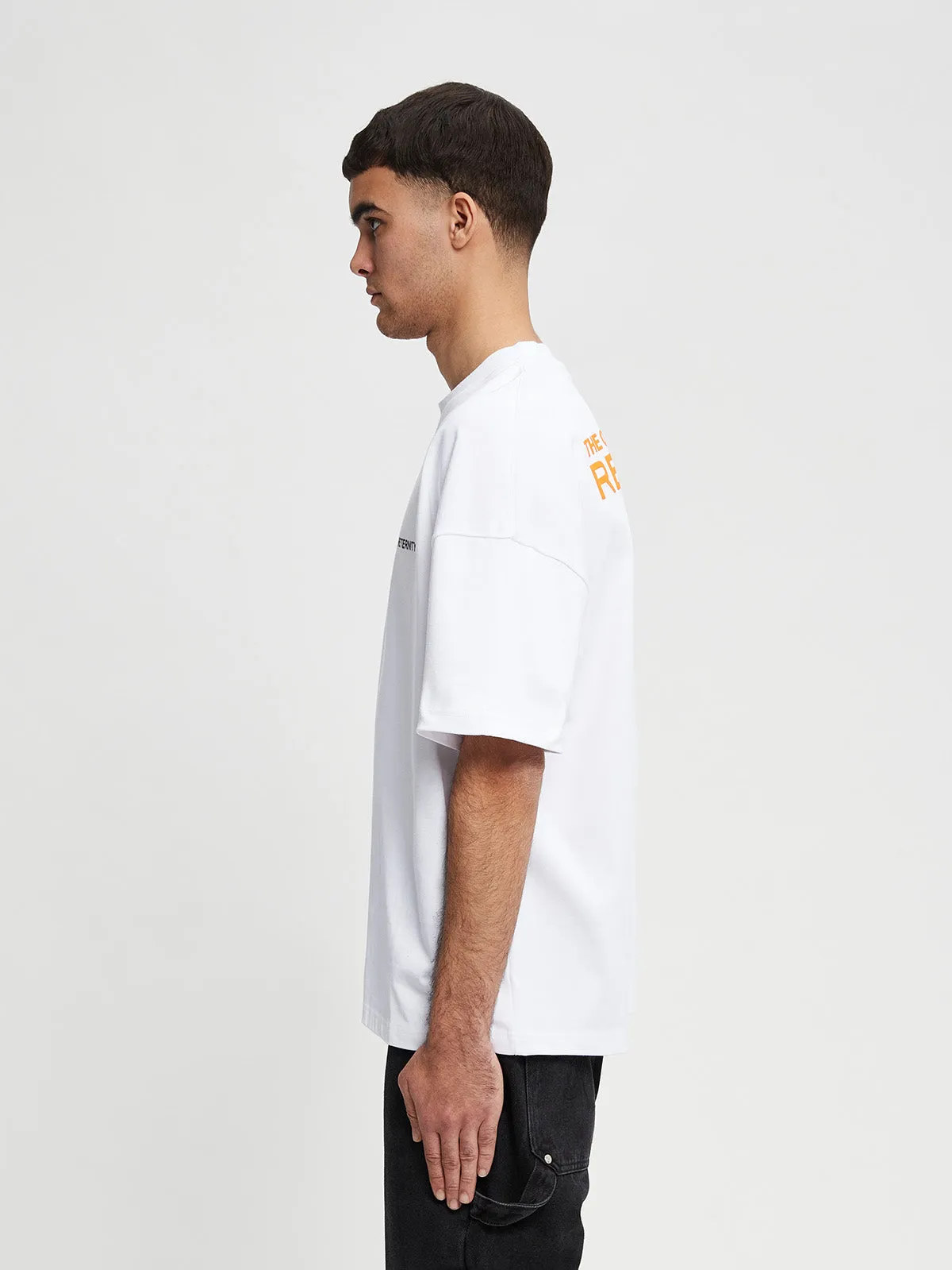 T-SHIRT OFFICIAL UNIFORM - WHITE/ORANGE