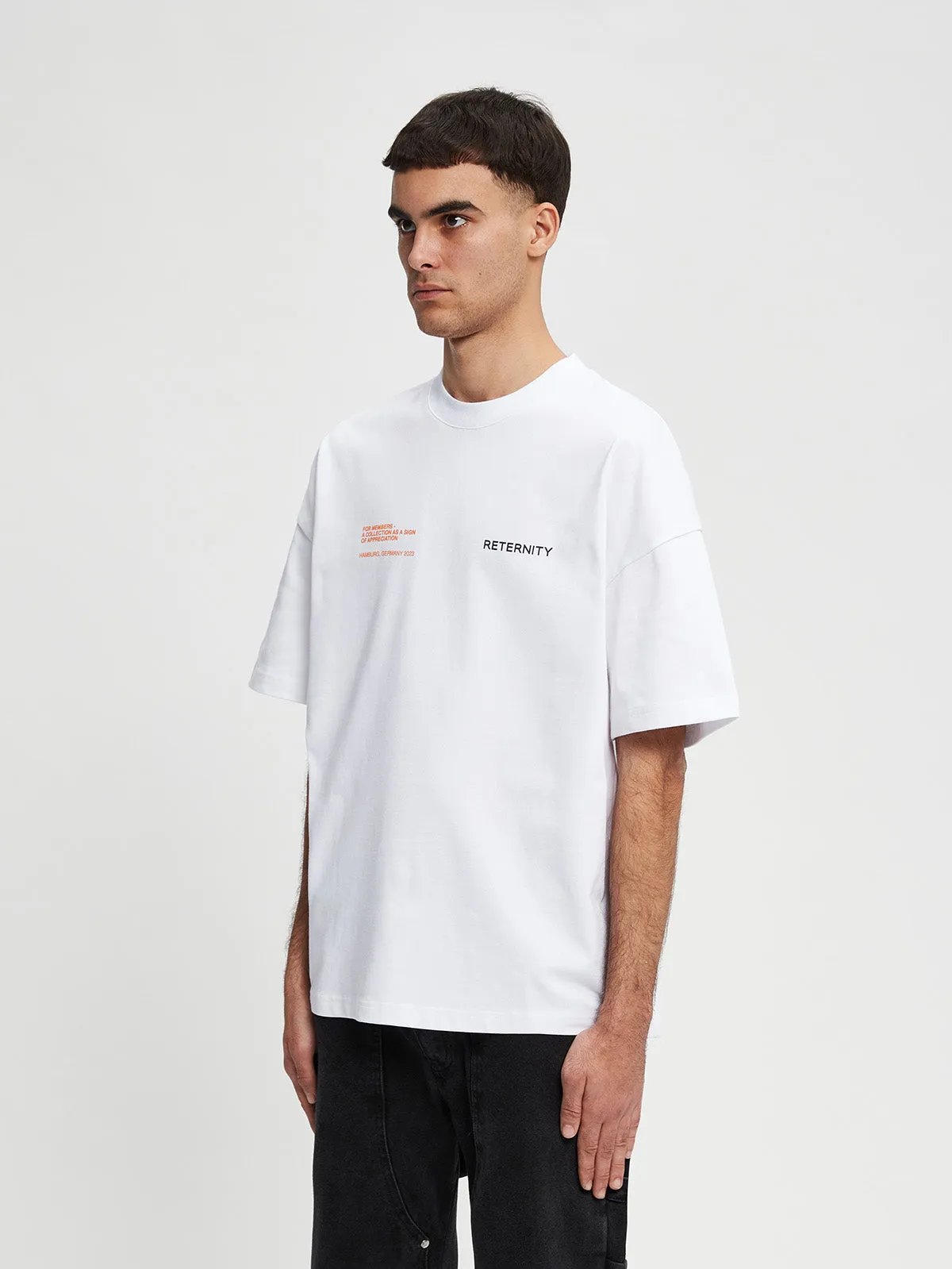 T-SHIRT OFFICIAL UNIFORM - WHITE/ORANGE