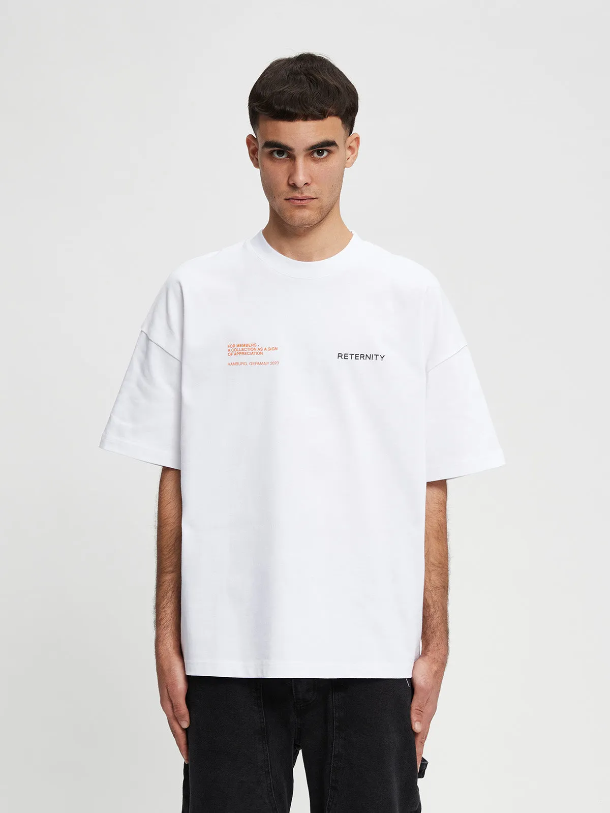 T-SHIRT OFFICIAL UNIFORM - WHITE/ORANGE