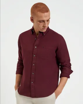 Uniform Flannel Shirt - Merlot