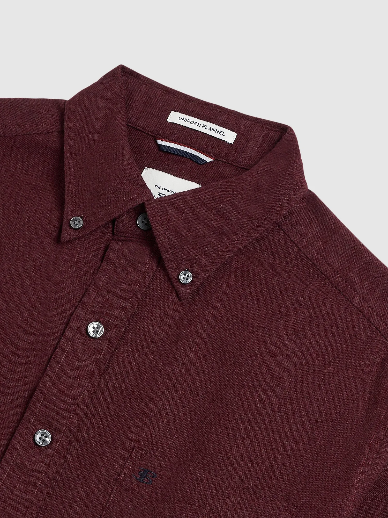 Uniform Flannel Shirt - Merlot