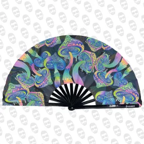 Wavy Mushrooms UV Fan